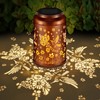 Solar Lanterns Outdoor, Waterproof Hanging Metal Solar Lanterns LED Decoration