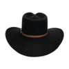 Stetson Black Drifter 4X Felt Hat SBDFTR-1634-07, Black, 7 5/8