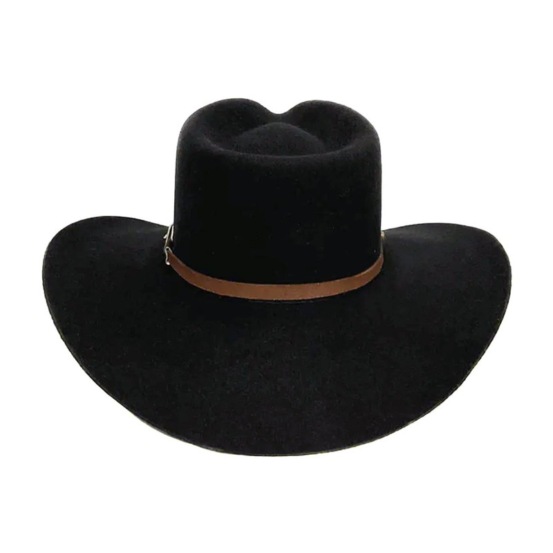 Stetson Black Drifter 4X Felt Hat SBDFTR-1634-07, Black, 7 5/8