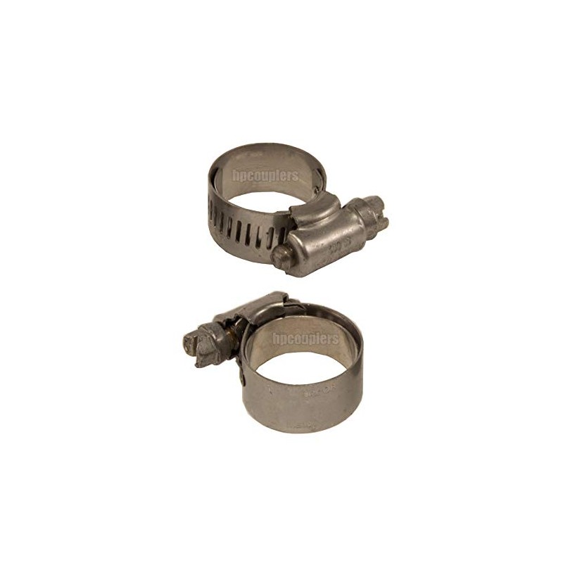 hpcouplers High Performance Silicone Heater Hose Clamps - 5/8" ID