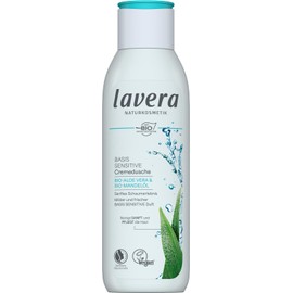 lavera Creme Shower Base Sensitive - pH Neutral Formulation for Sensitive Skin - Gentle & Nourishing - for Gentle Skin - Vegan - Natural Cosmetics - 250 ml