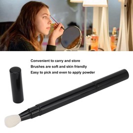 Fayelume Retractable Makeup, Eye Shadow Brush, Double Ended Makeup Brush Suitable for Carrying When Going out or Travel