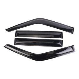 SONTIAN Window Visor Tape-On Deflectors for Trucks 2000-2004 Nissan Frontier Super/Crew Cab, Rain Guards, Window Visors for Cars, Vent Deflector, Window Deflectors 4 pcs 94627