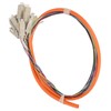 Fiber Optic Cable 1 Meter 12 Strand Multimode Low Insertion