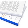 Carpeta de plástico de 10 mm, cubierta de informes de