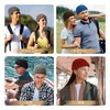 JASGOOD Knit Hat, Men's, Nylon Braided Hat, Beanie, Knit Cap,