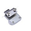 Glass Cabinet Door Locks, 2 Pcs Double Open Zinc Alloy