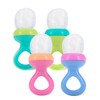 Nuby Nibbler Mesh First Soft Foods Feeder, 4 Count -