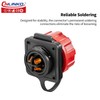 CNLINKO YM-24 4 PIN Industrial Waterproof Connectors, IP68 Circular Connector,