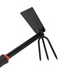 3PCS Garden Tool Set Iron Stainless Steel Five Teeth Rake