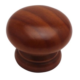 Wake Sangyo TW-011 Wooden Knobs, Dark Brown, 1.8 inches (45 mm), Interior Decoration, Furniture, Handle, Picking