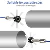 Pipe Duct Inspection Camera Wheel Plastic Tube Camera Protective Cover