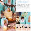 Goalfly Individual Cupcake Boxes, 24 PCS Single Cupcake Boxes, 1