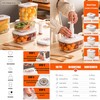 AYYOYYOY Vacuum Seal Containers - Marinade and Keep Food Fresh