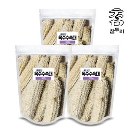 참두리 옥수수속대(흰색) 900g(300g x 3) (국내산) Chamduari Corn Silk (White) 900g (300g x 3) (Domestic)
