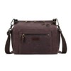 Della Q Makers 3-in-1 Rucksack Canvas 32x15x28cm Cocoa -1pc