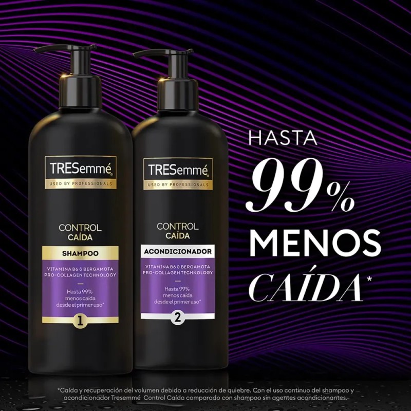 Shampoo TRESemmé Control Caída 715 ml