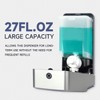 AIKE Wall Mount Liquid Soap Dispenser for Commercial Bathroom 27oz