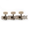 harpfeas 3-on-a-plate Guitar Tuning Pegs Chrome Plated Machine Heads Keys,