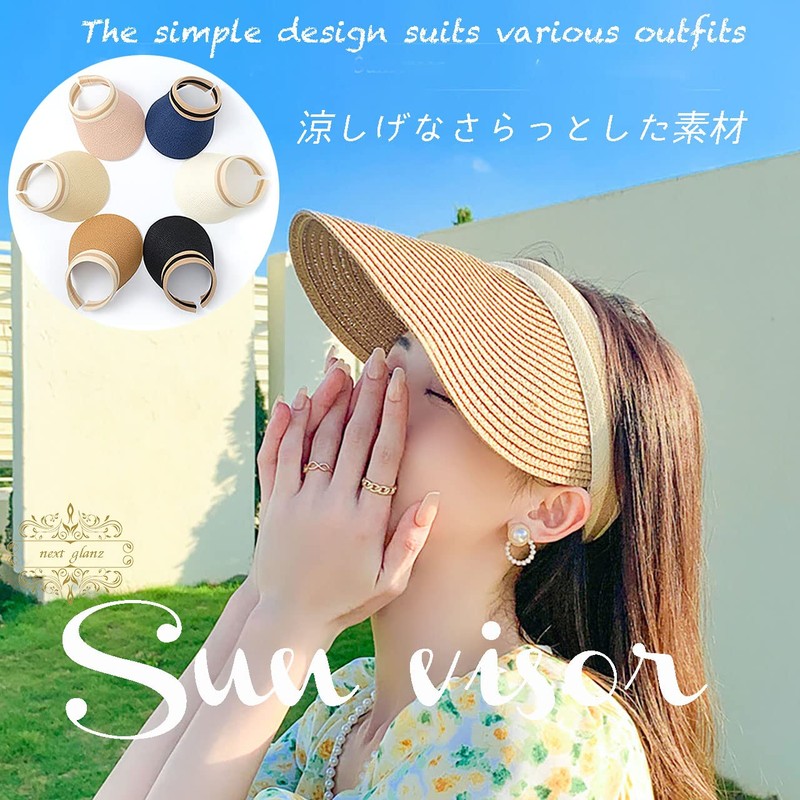 Next Grants Women's Sun Visor, Hat, Clip, One Size Fits