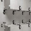 Peygran Leveling System Reusable 90 Tile Leveling Brackets: 25 Pcs