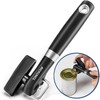 Can Opener Smooth Edge, Safe Cut Can Openers, Oversized Rubber