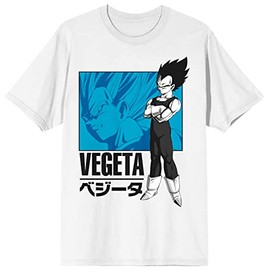 Vegeta Dragon Ball Z Shirt - White 5XL Tee
