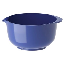 Rosti Margrethe Mixing Bowl, 4 Litres, Shatterproof Bowl, Baking Bowl, Yeast Dough Bowl with Good Handle, Dough Bowl Made of Recyclable Plastic, Electric Blue (Blue)