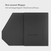 Lemani® Premium 4 Piece Application Folders in Dark Grey with