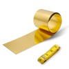 1000 x 100 x 0.05mm Brass Sheet Roll - Thin