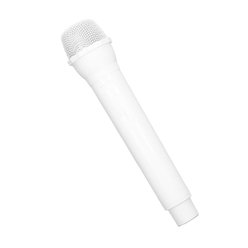 Microphone Props ABS Material Cosplay White 1:1 Scale Kids Photography
