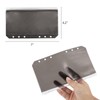 24 Pcs Binder Pocket A6 Size Binder Pockets 6 Holes