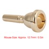 Trombone Mouthpiece Tenor Large Shank Mouth Piece Metal 12.7mm 5G