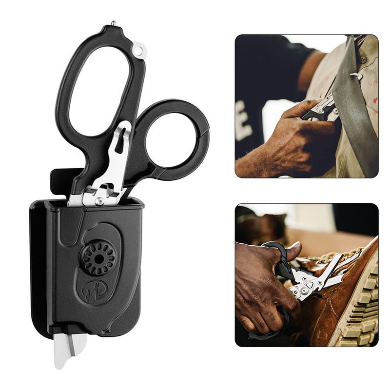 AVCXEC Raptor Response Emergency Scissors, Rescue Scissors, Emergency Service Scissors