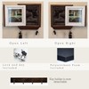 3F Gun Safe Box Key Holder For Wall, Wooden Entryway