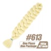 X style 1pz Extensión Trenza Kanekalon Para Trenzas Africanas