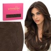 WENNALIFE Invisi Edge Tape in Hair Extensions Human Hair, 16