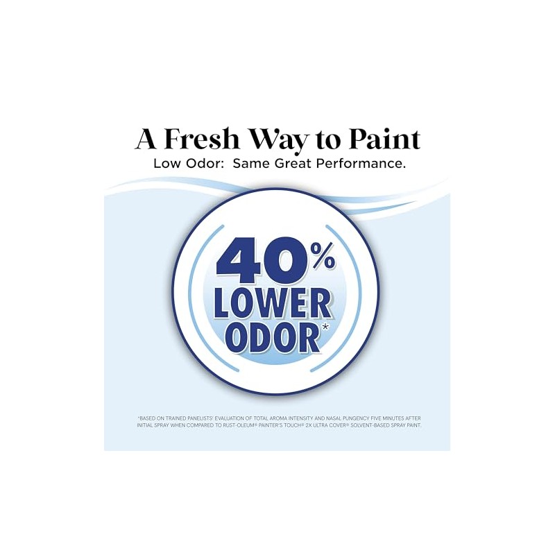 Rust-Oleum Low Odor Premium Spray Paint, 11 oz, Matte Snow