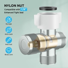 Handheld Bidet Sprayer for Toilet, BRITULIF Jet Sprayer for Toilet Muslim Shower, Adjustable Water Pressure with Bidet Attachment for Toilet for Feminine and Baby Wash