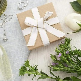 12 Pack Cotton Filled Brown Kraft Paper Cardboard Jewelry Gift and Retail Boxes 3 X 3 X 1 Inch Size by R J Displays