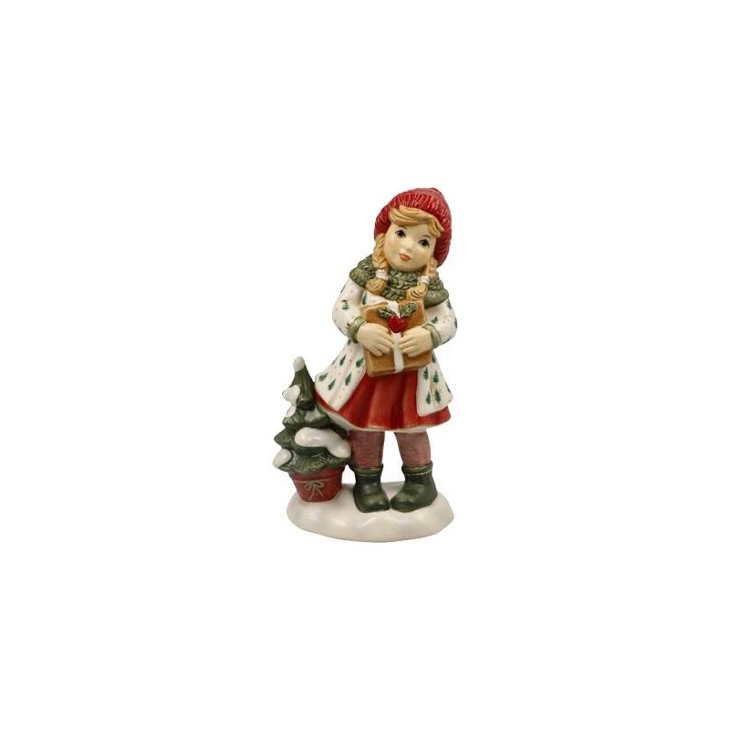 Goebel Figurine with Love Gift - Winter Forest Christmas