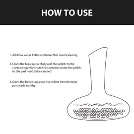 Cheer Moda 4mm Bottle Cleaner Beads, Pack of 300 Premium Reusable Cleaning Balls For Wine Decanter/Glass CHEER Containers/Wine Bottles/Carafes Rustproof Stainless Steel Pellets To Remove Dirt