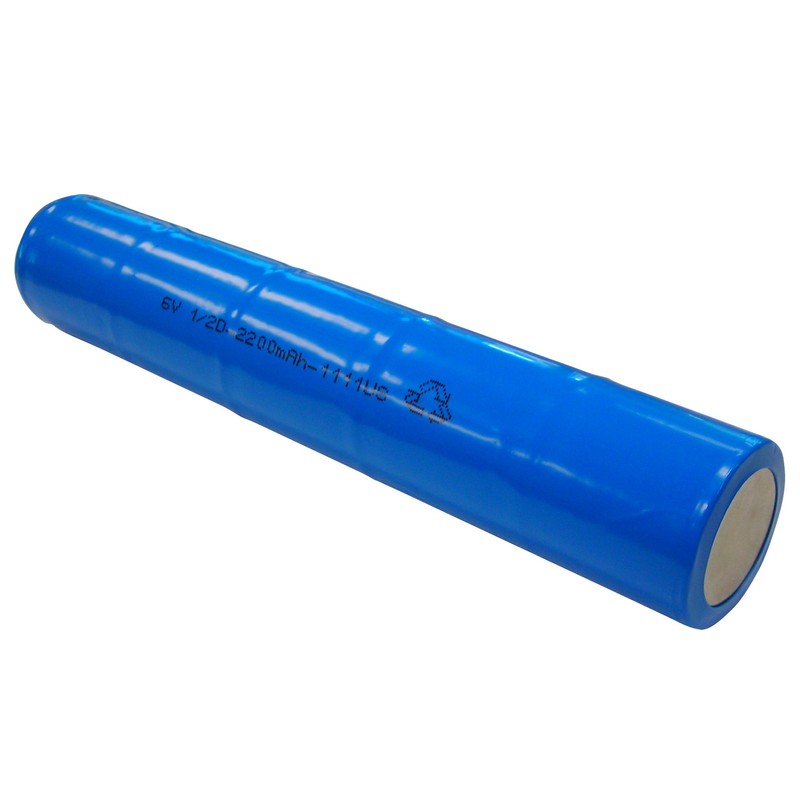 Hitech - 6V Ni-Cd Rechargeable Battery for Maglite Rechargeable Flashlights