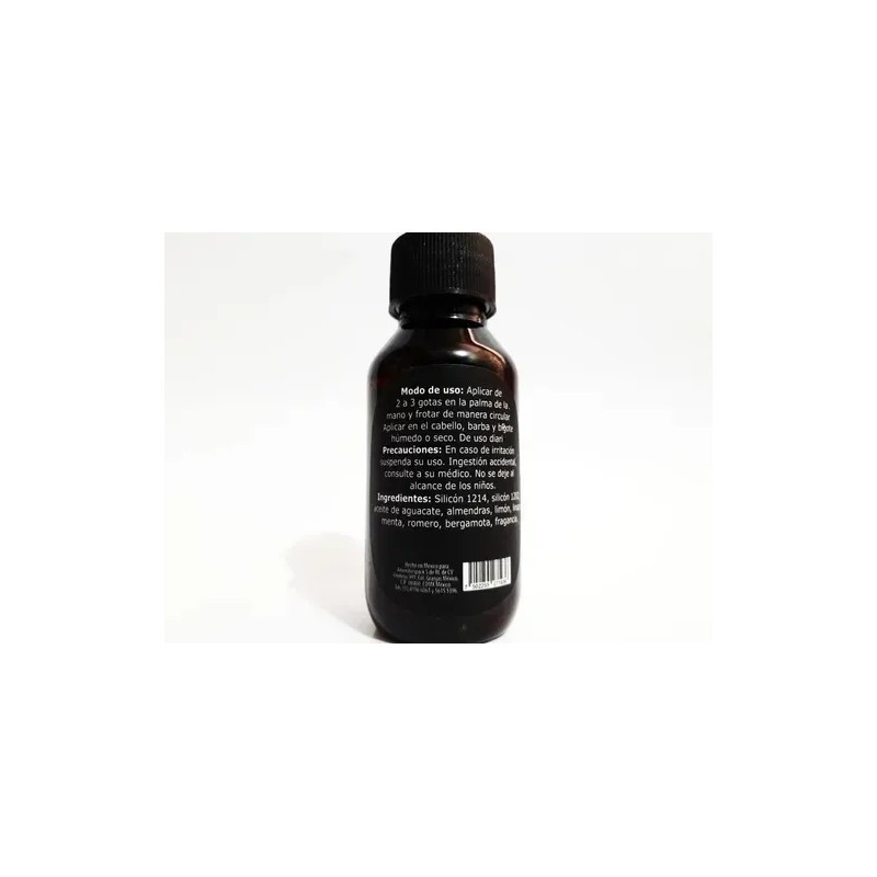 Aceite Con Bergamota Hidratación Barba Cabello Barber Shot®