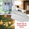 Clear Power 2-Outlet Indoor Mechanical Timer with 6 ft and
