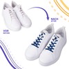 Sulpo Flat No Tie Shoelaces, Elastic Shoelaces with Metal Aglets,