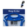 New Bag-N-Go Ultra Slim Bag Holder For Leash-One-Handed Operation- Keeps