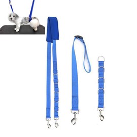 Eowppue 3pcs Save Time and Secure Your Dog with Grooming Extension Straps - Durable Leash Bath Belts（Red）