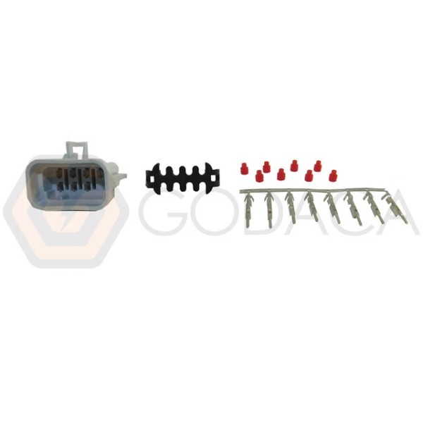 Godaca 1x Male Connector 7-way for Ignition Coil PT281 w/out