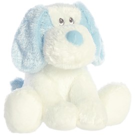 Aurora® Playful Scruff™ & Dafney™ Scruff™ Baby Stuffed Animal - Soft & Cuddly Toy - Imaginative Play - Blue 9 Inches